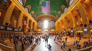 Walking Tour of Grand Central Terminal — New York City 【4K】🇺🇸 [upl. by Annamarie]