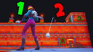 2 PLAYER DEATHRUN Cizzorz amp CourageJD Play NEW Fortnite Deathrun [upl. by Jayme]