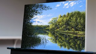 Painting a Realistic Landscape  Paint with Ryan [upl. by Anirok]