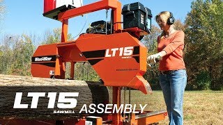 LT15 Portable Sawmill Assembly  WoodMizer [upl. by Yewed822]