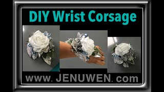 DIY Wrist Corsage [upl. by Gwenn899]