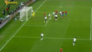 Goal Carlos Puyol against l Germany [upl. by Oirramed]