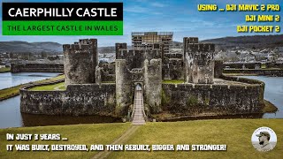 Caerphilly Castle  The Largest in Wales 2nd in Britain [upl. by Bree574]