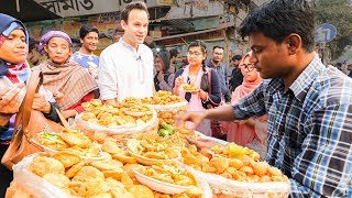 LEVEL 9999 Street Food in Dhaka Bangladesh  The BRAIN FRY King  BEST Street Food in Bangladesh [upl. by Yelnats]