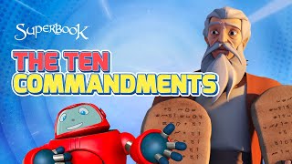 Superbook  The Ten Commandments  Season 1 Episode 5  Full Episode Official HD Version [upl. by Nathanial]