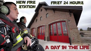 First 24 Hours in a New Fire Station  A Day in the Life [upl. by Annayi]