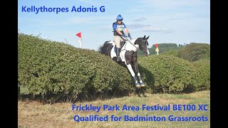 Frickley Park Horse trials Cross Country BE100NQ Qualifying for Badminton [upl. by Hallsy]