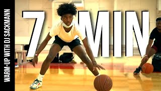 7 Minute Ball Handling Warm up  with DJ Sackmann [upl. by Leroi]