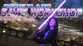 Building A Custom Lightsaber At Disneyland was Awesome Savis Workshop [upl. by Lleryd]