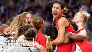 Arizona upsets UConn in the 2021 Womens Final Four HIGHLIGHTS  ESPN College Basketball [upl. by Cherish]