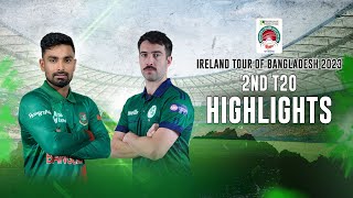 Bangladesh vs Ireland Highlights  2nd T20I  Ireland tour of Bangladesh 2023 [upl. by Ardnic234]