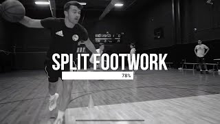 Split Footwork with DJ Sackmann  HoopStudy Basketball [upl. by Eiramannod467]