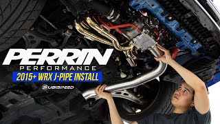 15 WRX JPipe Install [upl. by Towny]