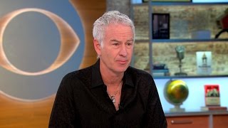 John McEnroe says he wont apologize to Serena Williams [upl. by Lamdin]