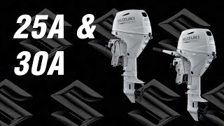 Suzuki Outboards Models DF25A and 30A [upl. by Hurff]