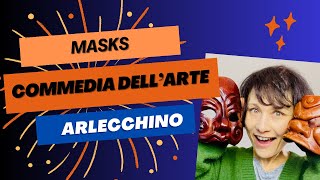 ARLECCHINO  Commedia dellArte with Dr Chiara DAnna Session 2  Practice [upl. by Nanreik]