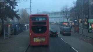 FULL ROUTE VISUAL  London Bus Route 607  Uxbridge to White City  TE1582 LK08FND [upl. by Parthen]