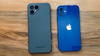 Fairphone 4 vs iPhone 12 [upl. by Tish]