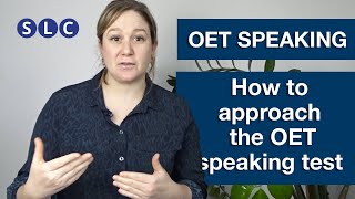 OET SPEAKING  How to pass the OET Speaking Test [upl. by Nbi]