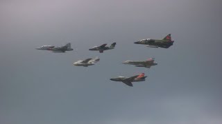 Swedish Armed Forces Air Show August 25th 2018 [upl. by Ardnaed]