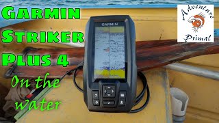 Garmin Strike Plus 4 on the water [upl. by Wilmott]