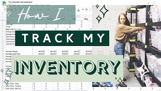 My Inventory System amp Spreadsheet for Reselling on Poshmark amp Ebay [upl. by Leinod569]