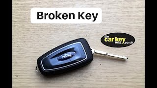 Ford Flip Key Blade Broken Key HOW TO Fix [upl. by Verene483]