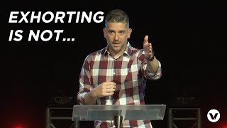 What is exhortation  Bible Terms Defined  Disruptive Discipleship  Pastor Jeremiah Kleylein [upl. by Armand]