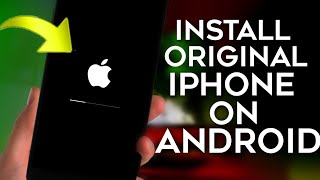 Real iPhone System Install On Android Complete 100✓True Method  No Fake [upl. by Nylecaj]