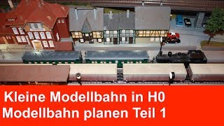 Modellbahn planen  Grundlagen der ModelleisenbahnPlanung [upl. by Engis]