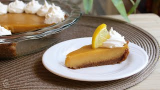 Easy amp Simple Lemon Tart Recipe  The Sweetest Journey [upl. by Yssac]