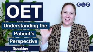 OET SPEAKING CRITERIA  The PATIENTS perspective [upl. by Aneed596]