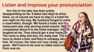 Reading Practice Improve your pronunciation in English [upl. by Eiramait37]