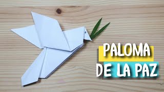 PALOMA DE LA PAZ DE ORIGAMI [upl. by Egedan]