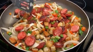 How to make Potatoes N Sausage [upl. by Aneala]