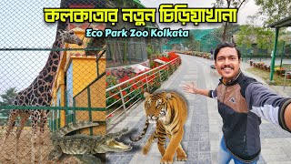 কলকাতার নতুন চিড়িয়াখানা Eco Park Zoo Kolkata  Newtown Zoo Tour  New Kolkata Zoo  Eco Park Tour [upl. by Ahsenroc]