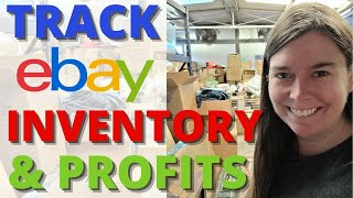 eBay Spreadsheet for Sellers Track Inventory amp Profit [upl. by Olmsted]