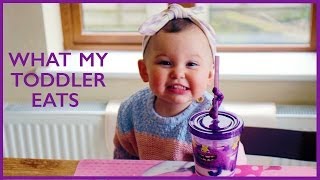 What My Toddler Eats  Foodie Friday [upl. by Pellet244]