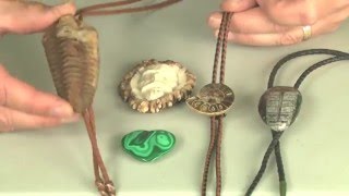 How To Make A Bolo Tie From Almost Anything Full [upl. by Barde]