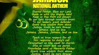 Jamaica National Anthem with Lyrics [upl. by Lletnahs]