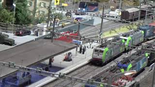 Schweizer modelbahn in HO  Swiss Model Trains  Zwitserse modelbaan [upl. by Aedni]