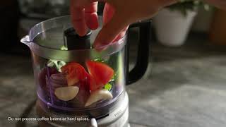 How to Use the KitchenAid® 35 Cup Food Chopper [upl. by Refiffej]