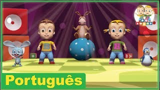 Techno Saltitão  Canções Creche PréEscolar  BBtwins  Vídeos HD  Português [upl. by Danya467]