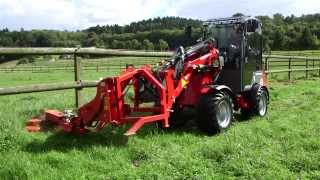 Weidemann – Hoftrac® 1280 mit Zaunmäher [upl. by Evreh480]