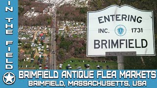 The Largest Outdoor Flea Market in the Northeastern United States Brimfield Antique Flea Markets [upl. by Kayle419]