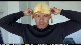 Durag Tutorial How To Tie A Durag In 20 Seconds [upl. by Malonis119]