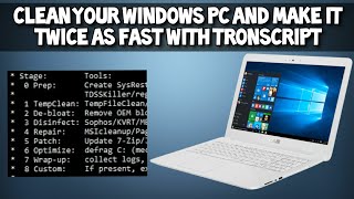 Tron Script for Windows 10 Guide 2021 [upl. by Nospmas730]