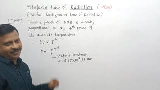 Wiens Displacement Law I Stefan  Boltzmann Law of Radiation I Stefans Law of Radiation [upl. by Solotsopa497]