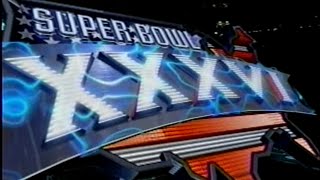 SUPERBOWL XXXVI Rams vs Patriots Fox intro [upl. by Ynohtnacram]