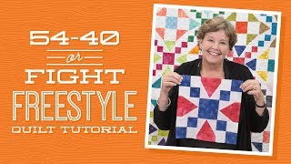 Make a quot5440 or Fight Freestylequot Quilt with Jenny from the Missouri Star Quilt Co Video Tutorial [upl. by Leake]